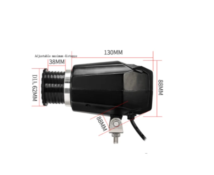 Lampa led trójkąt z wózkiem w środku E0058629