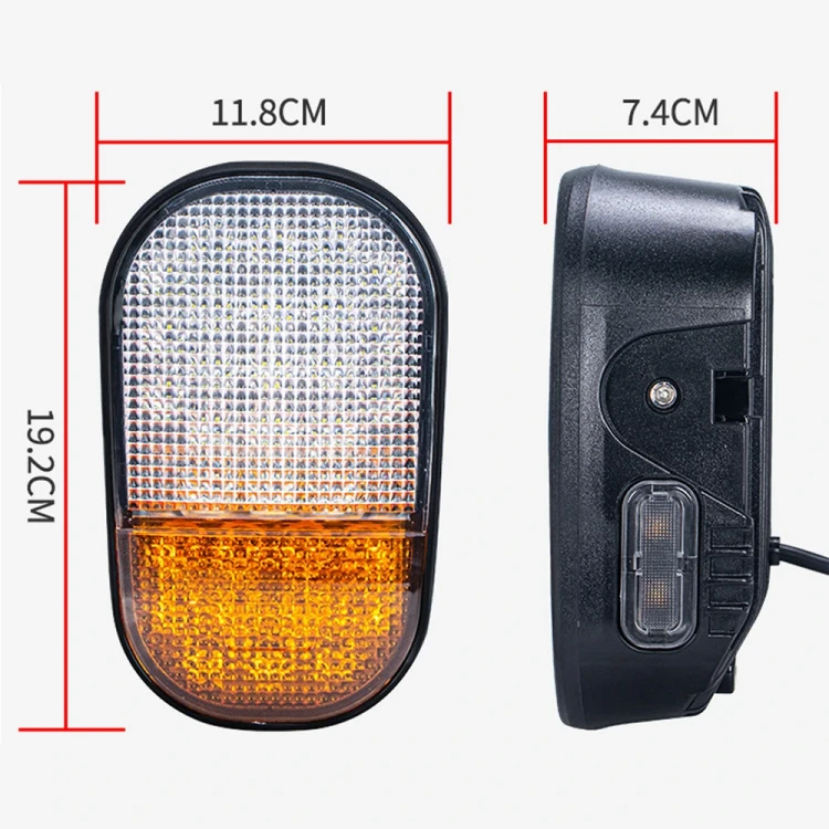 Lampa led przednia z kierunkowskazem E0058958 prawa