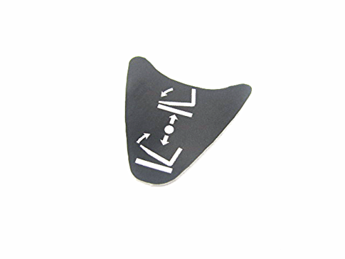 naklejka pochyłu - odchyłu masztu 0009380850 linde