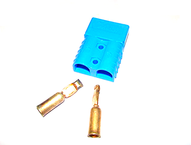 wtyczka gniazdo baterii niebieska sb 120a 600v 25mm2 e0040536