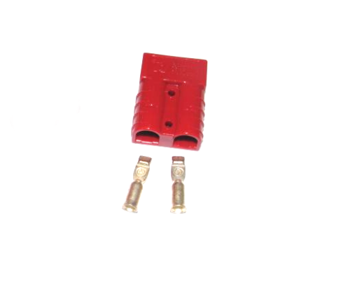 wtyczka/gniazdo baterii sb50 sr50 e0003472 50a 600v czerwona