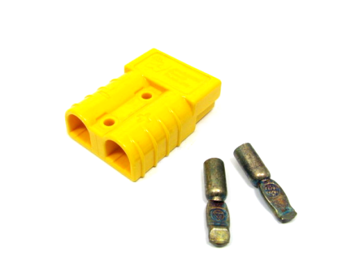 wtyczka gniazdo baterii rema anderson żółta sb50 sr50 50a 6mm2 e0040706
