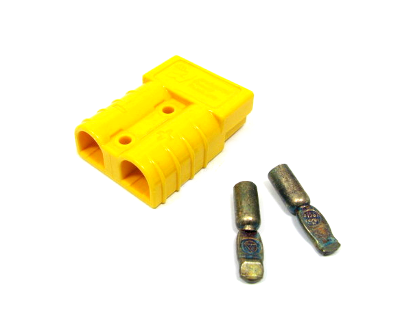 wtyczka gniazdo baterii rema anderson żółta sb50 sr50 50a 6mm2 e0040706