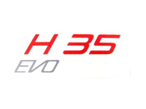 naklejka napis h35 evo 0009382434 linde