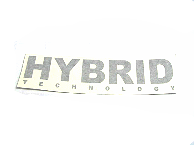 naklejka napis hybrid e0045048