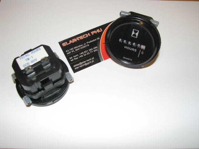 Licznik motogodzin uniwersalny 6-80V DC ET/000290/A